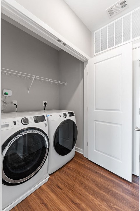 Full size washer and dryer